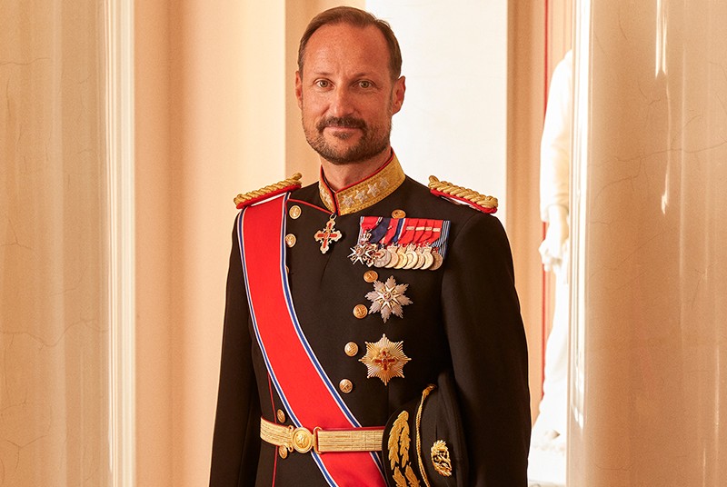 Portett av H.K.H. Kronprins Haakon