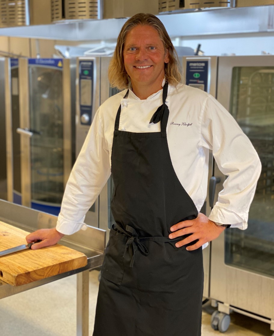 Ronny Kløvfjell, kokk og medlem av Matgledekorpset