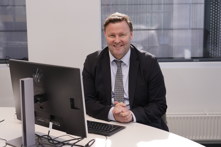 assisterende helsedirektør Espen Rostrup Nakstad møtte i dag kommunedirektørene i Trøndelag og medlemmer av fylkesberedskapsrådet.