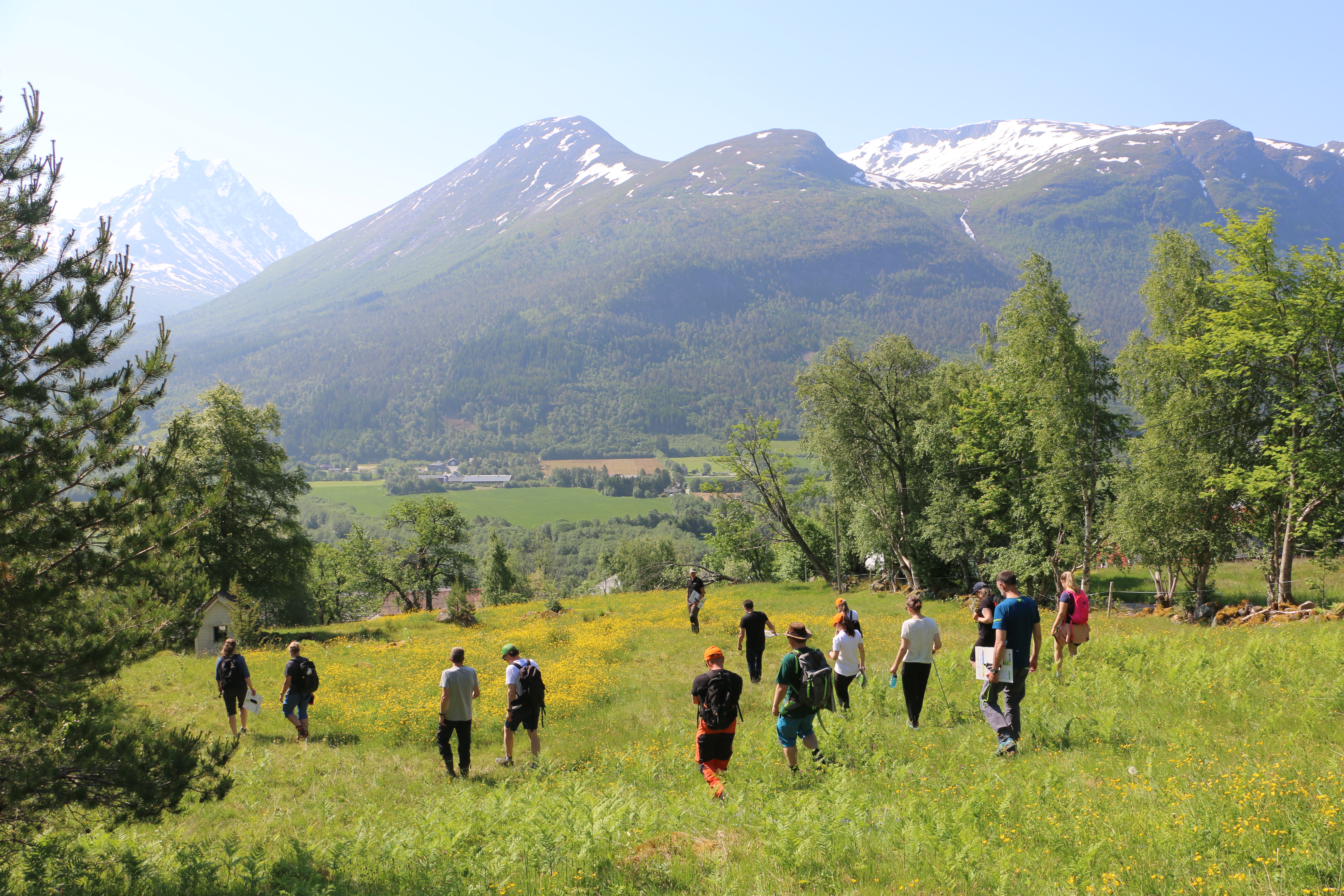 Bilete fra feltkurs i AR5 i Rauma