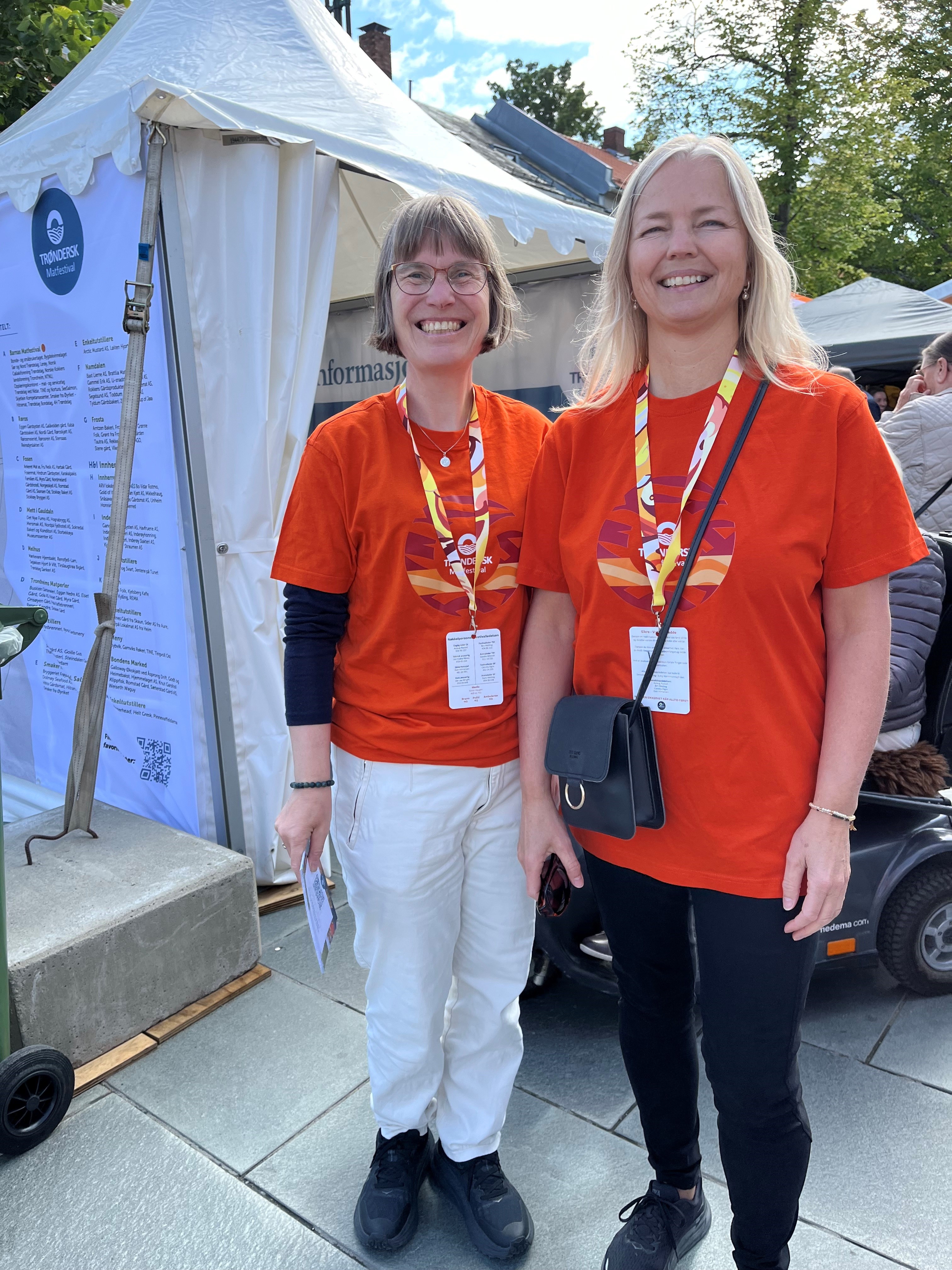 Statsforvalteren sto i informasjonsstanden p&aring; Matfestivalen