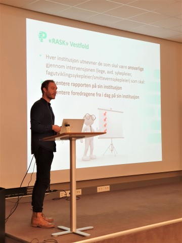 Nicolay Jonassen Harbin fra Antibiotikasenteret for primærmedisin. Antibiotika-1.jpg