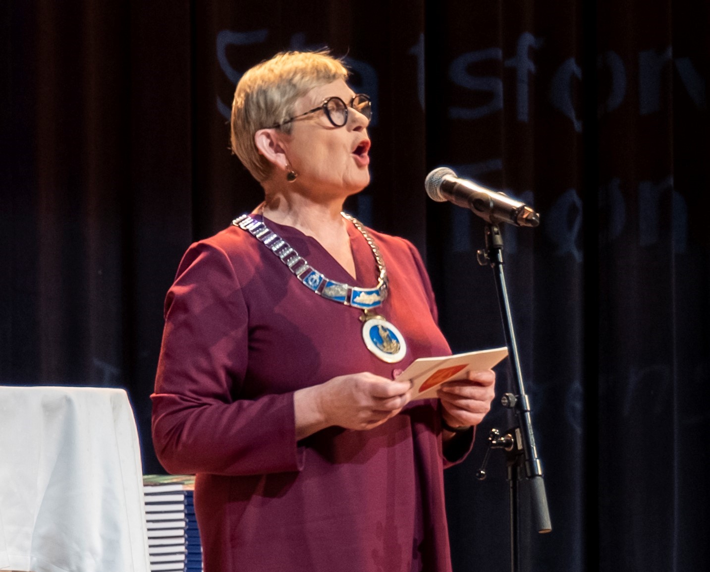 Statsborgerseremoni Stj&oslash;rdal 2022 Eli Arnstad, ordf&oslash;rer i Stj&oslash;rdal kommune,.jpg