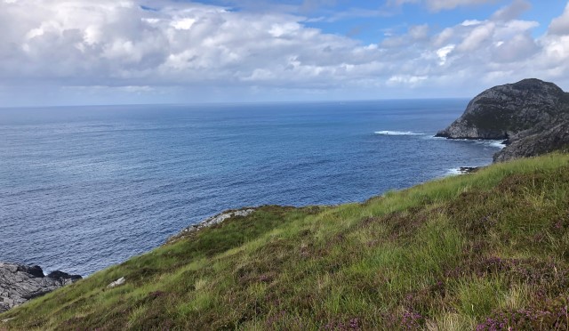 Utsyn mot havet kring Stålet, Stad marine verneområde.