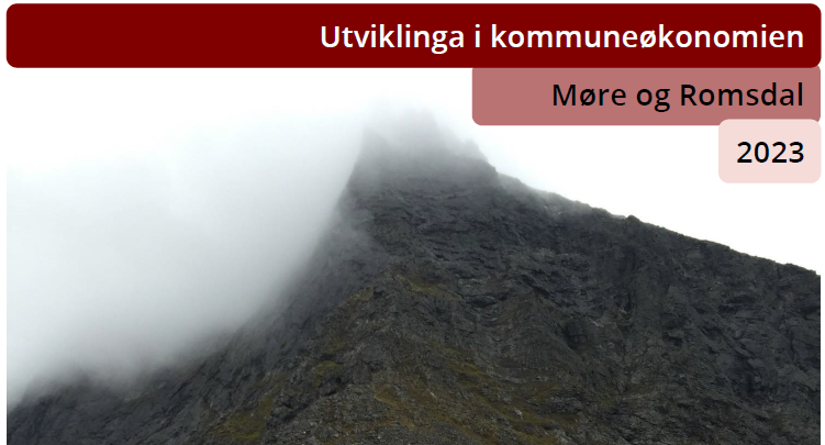 Forsidebilde - "Utviklinga i kommuneøkonomien 2023"
