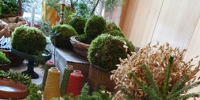 Ta naturen i bruk når du dekker bordet. Sesongens variasjoner skaper god stemning.
