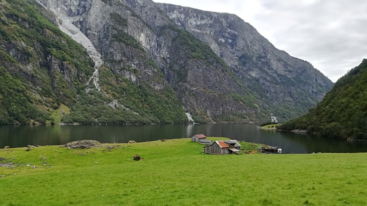 Holmo, som er eit av landemerka i Nærøyfjorden, vert skjøtta av ein av dei nominerte til Den nasjonale kulturlandskapsprisen 2021. 