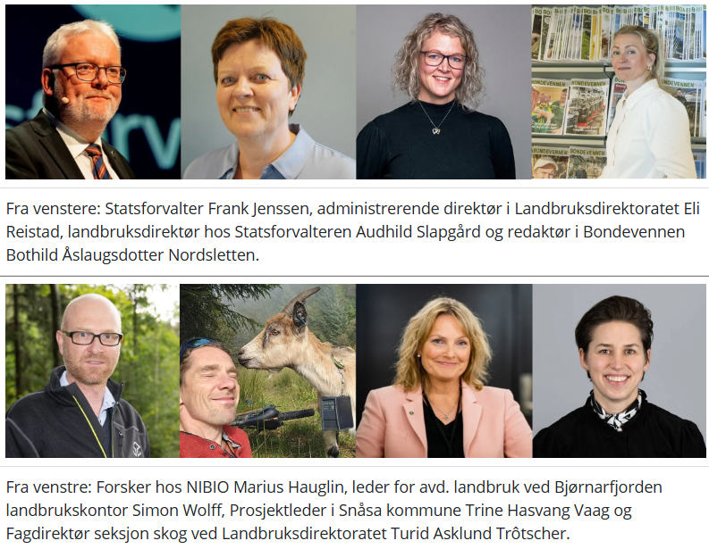 Noen av foredragsholderne Noen av foredragsholderne