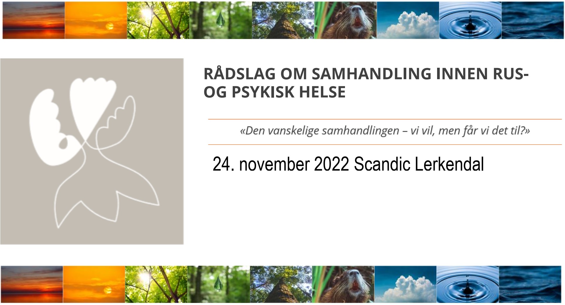 Forside av Rådsdokumentet