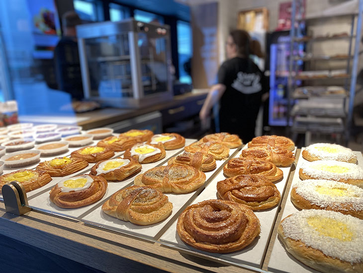 Utstilling av bakevarer