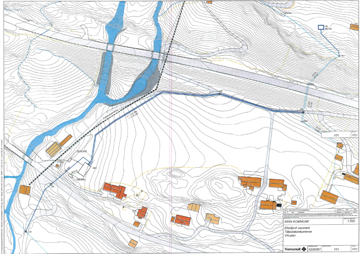 Nytt vassbehandlingsanlegg skal etablerast nord for Hovlandsvegen om lag 1,2 kilometer frå Eikefjord sentrum. 