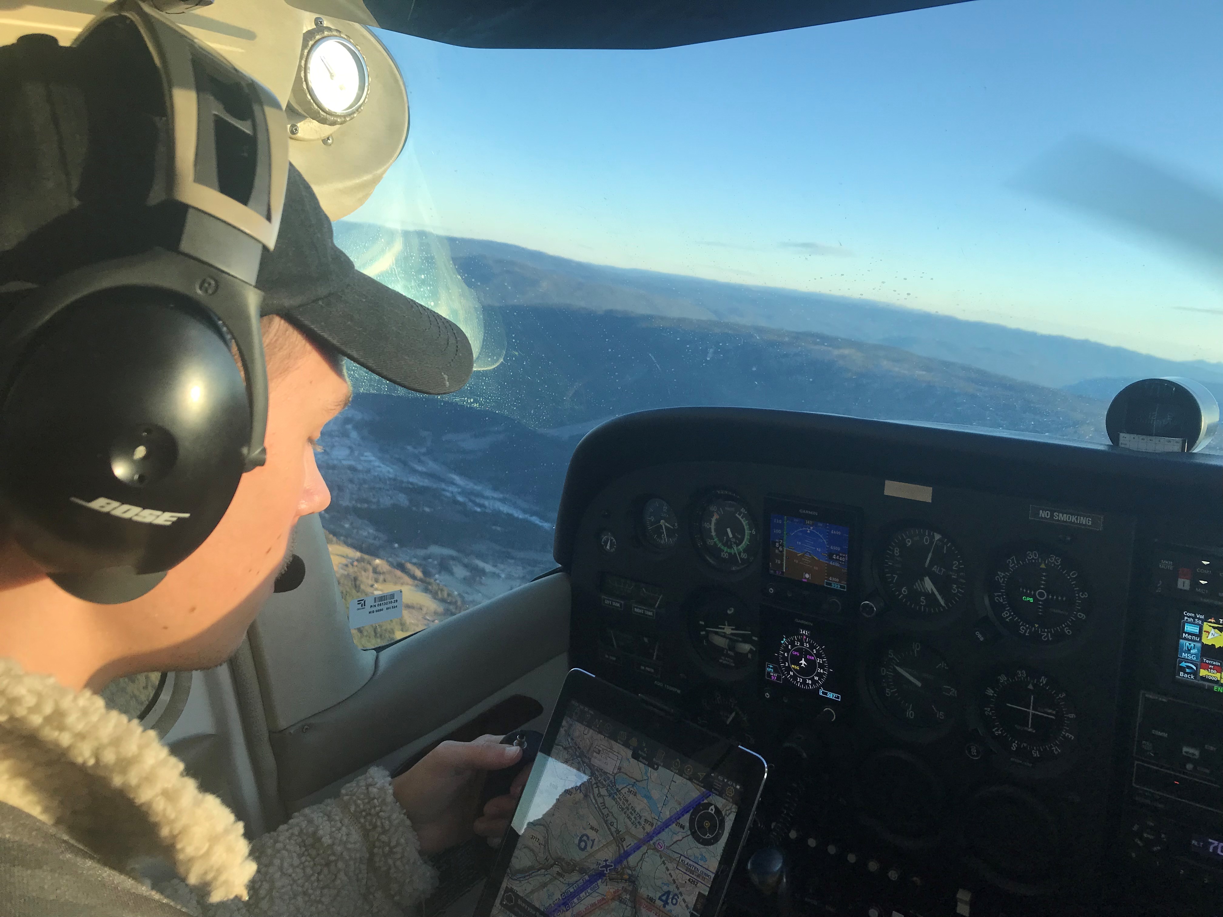 Kartlegging av stormskader i Hallingdal fra fly