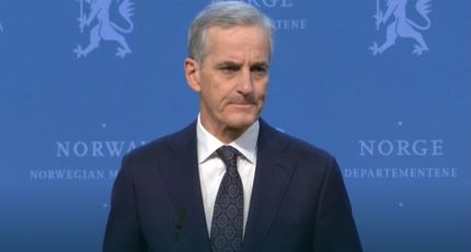 Statsminister Jonas Gahr Støre presenterte flere lettelser i smitteverntiltakene.