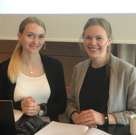 Marte Byrkjeland og Line Sperre, Fylkesmannen i Vestand Fotograf: Line Duesund Svendsen