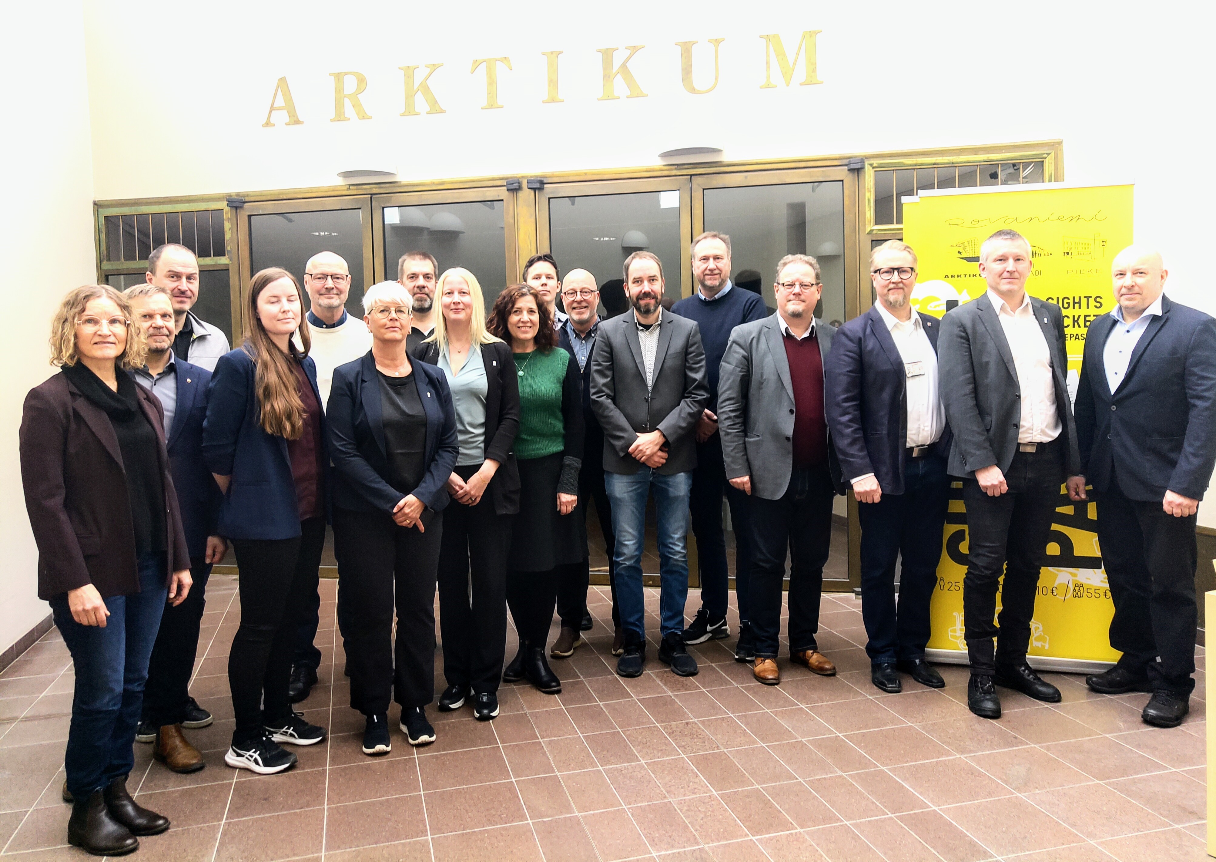 Beredskap- og kommunikasjonsmedarbeidere  i High North Cooperation samlet i Rovaniemi i Finland.