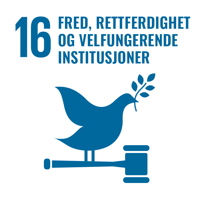 FN sitt bærekraftmål nr. 16
