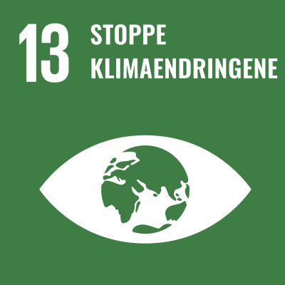 FNs bærekraftsmål nr 13: Handle umiddelbart for å bekjempe klimaendringene og konsekvensene av dem.