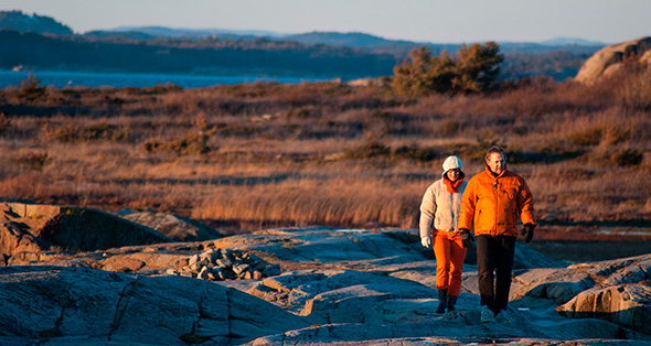 Høstens vakreste eventyr er i gang, her fra Moutmarka. Foto: Birgit Brosø
