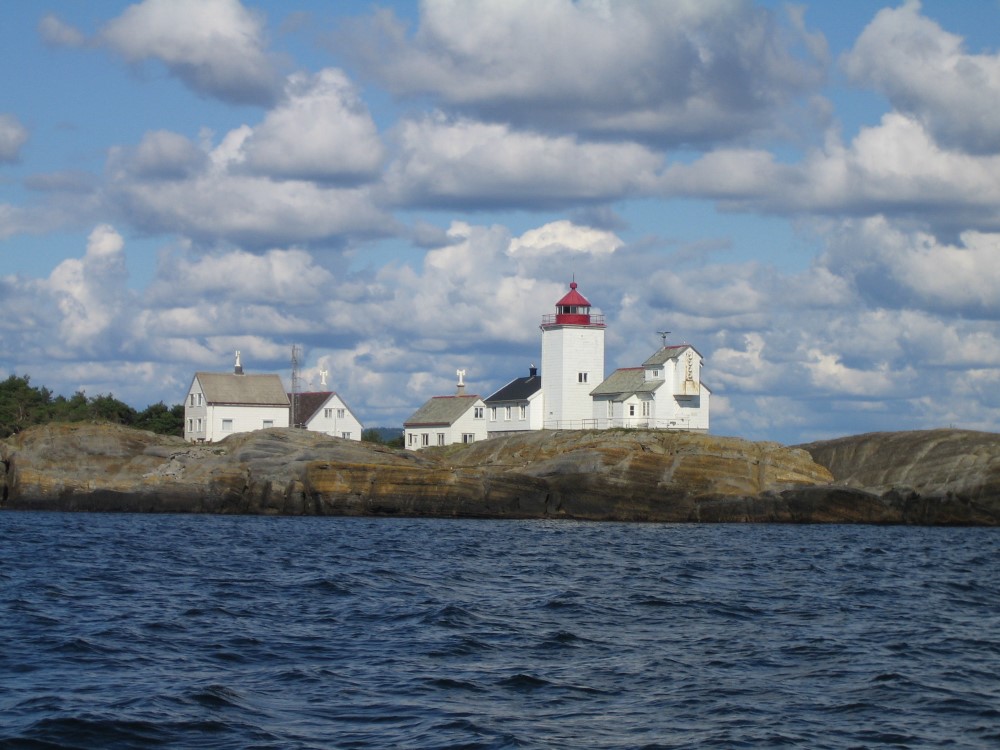 Langesund fyr i Bamble kommune. Foto: Statsforvalteren i Vestfold og Telemark