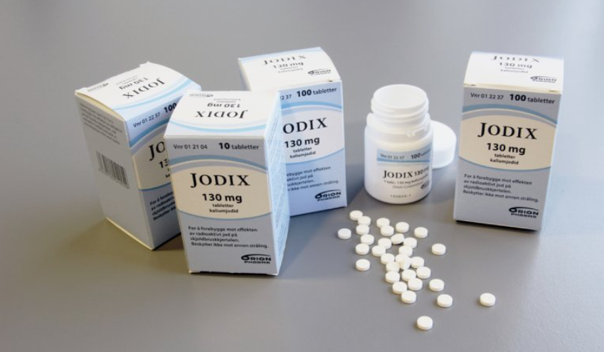 Illustrasjonsbilete av Jodix (jod-tablettar)