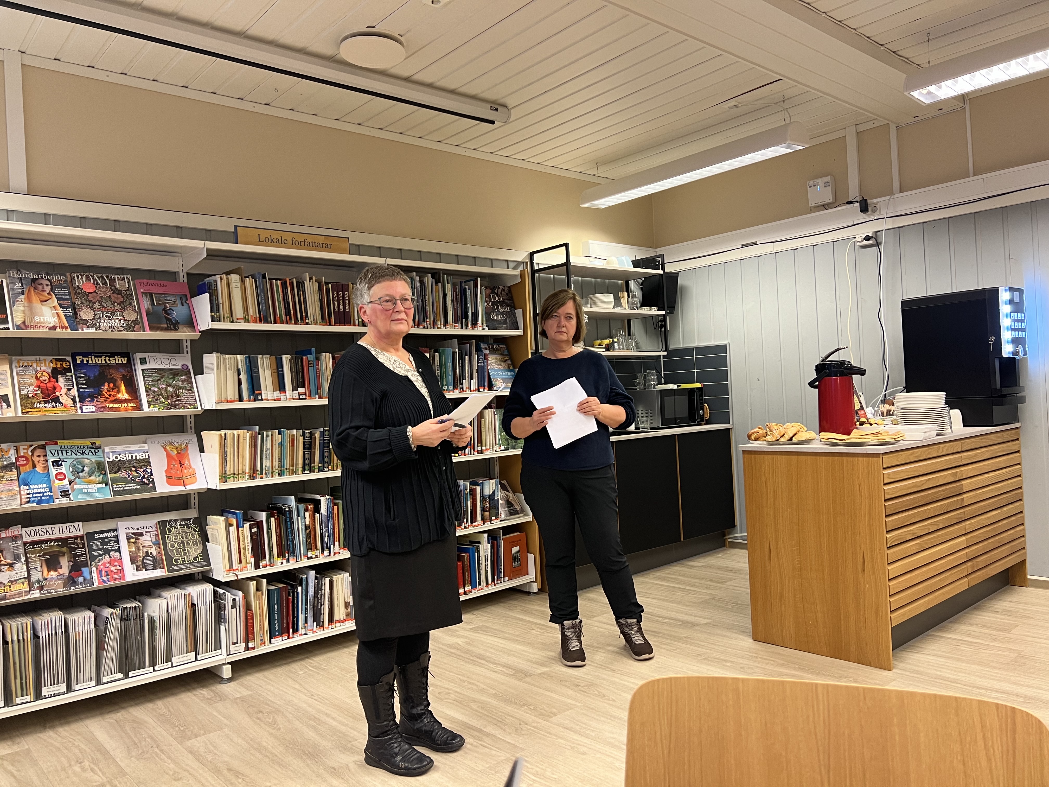 Kari Hesthagen og Ingebjørg Runningen