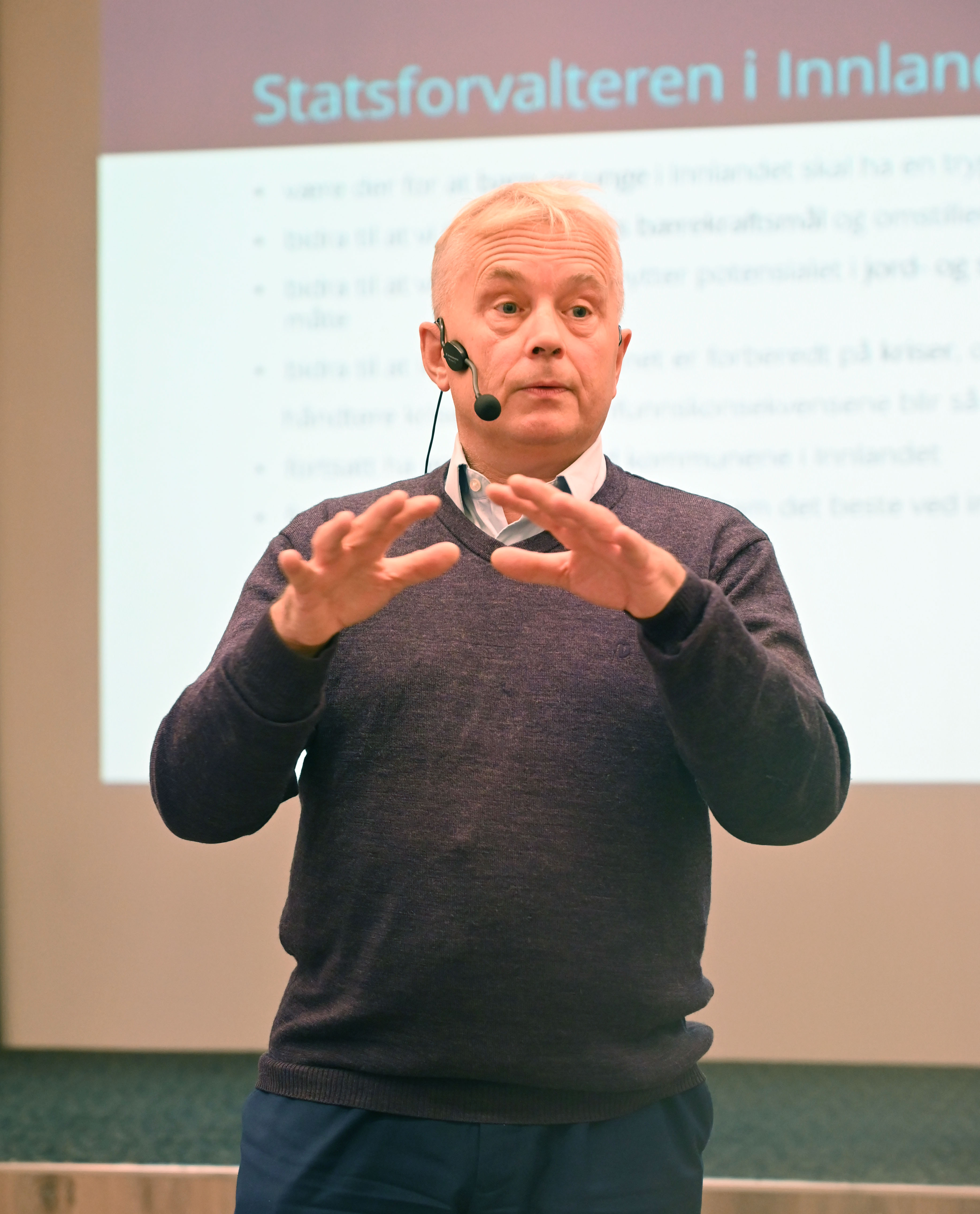 Statsforvalter Knut Storberget ble optimistisk da han hørte Østre-Totens tilnærming til ny barnevernsreform.